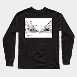 Elgin Illinois Long Sleeve T-Shirt